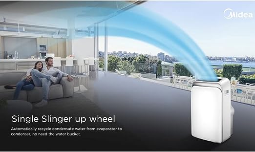 Midea Portable Air Conditioner Cooling Only 2.5 kW