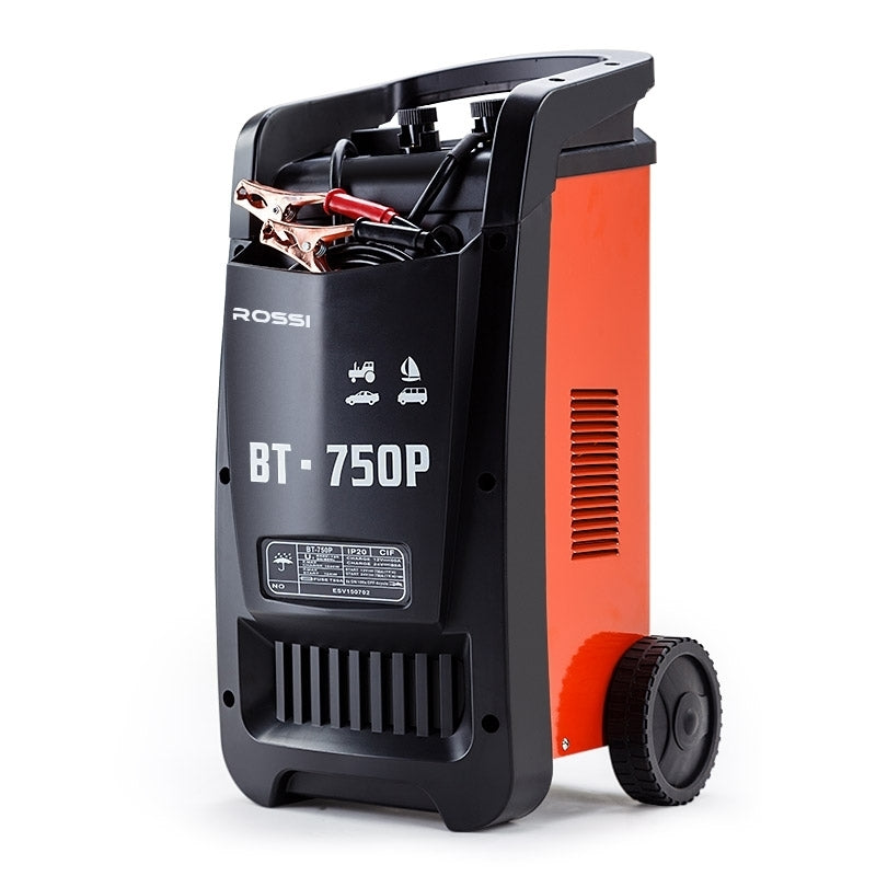 ROSSI Car Battery Charger 750A 12v/24v Jump Starter ATV Boat Truck Tractor