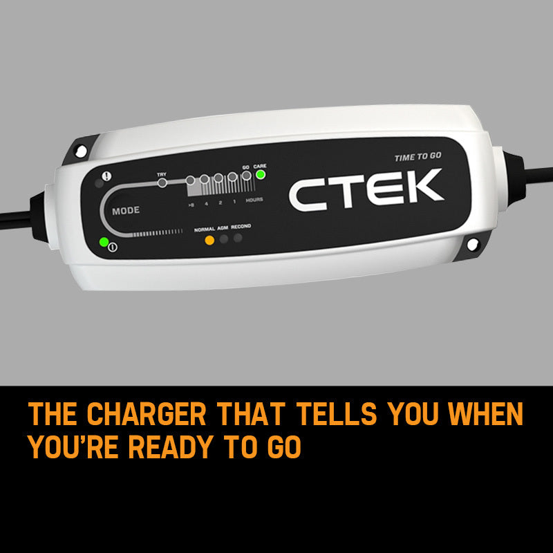 CTEK CT5 TIME TO GO Smart Battery Charger Maintainer Car 4WD Motorcycle 12V 5A