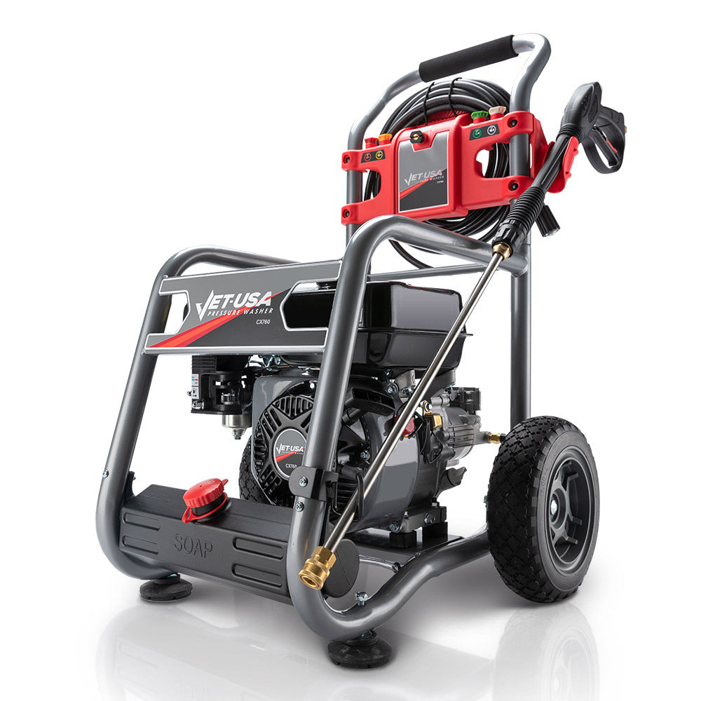 JET-USA 4800PSI Petrol Powered High Pressure Washer, - CX760