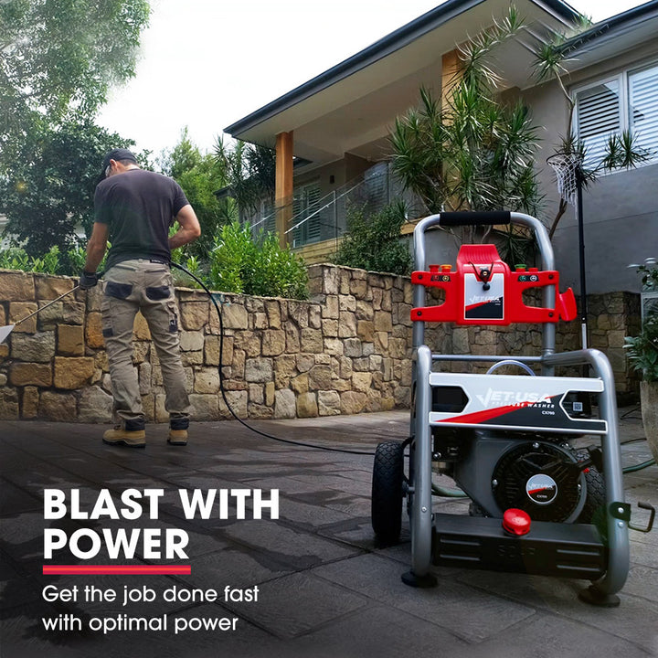 JET-USA 4800PSI Petrol Powered High Pressure Washer, - CX760