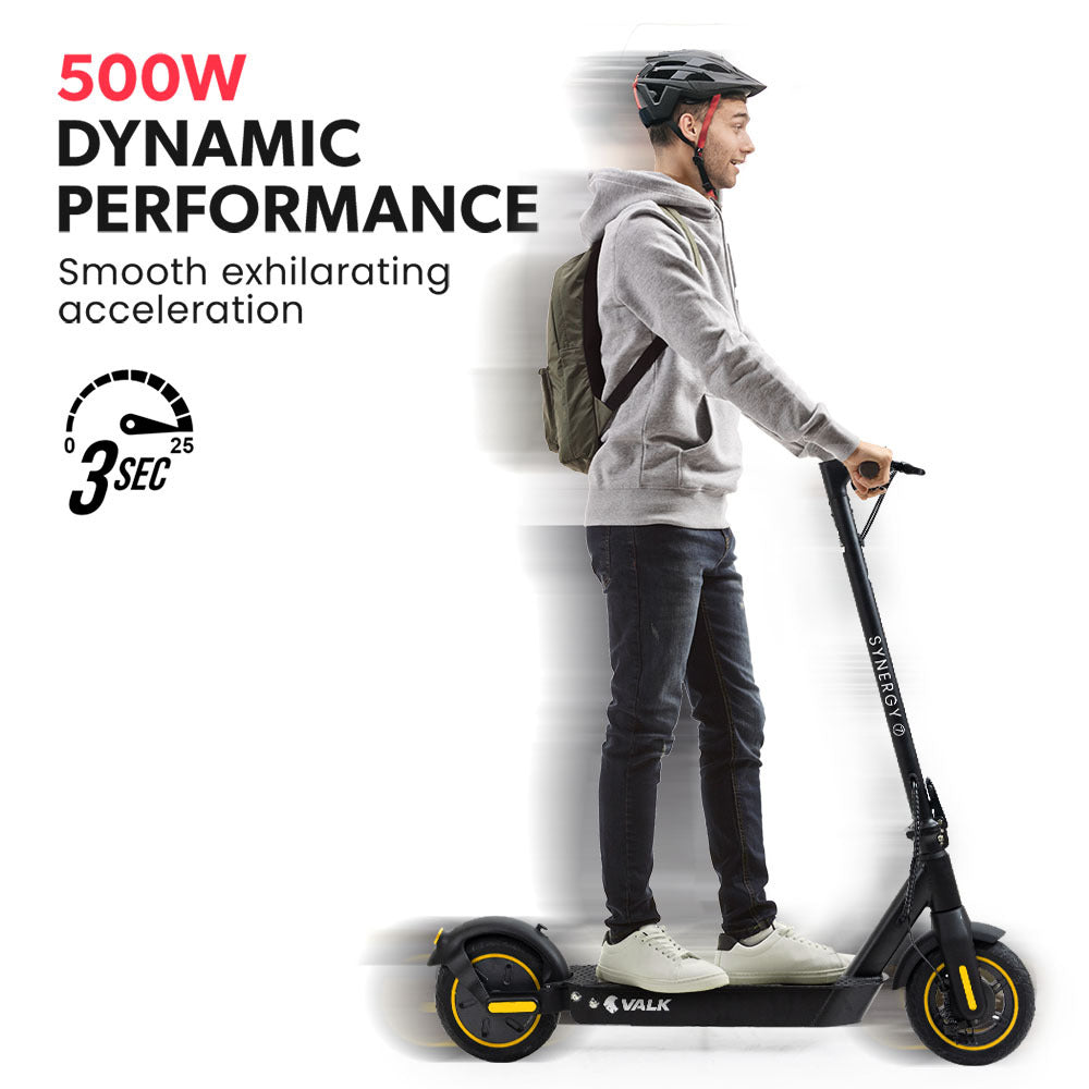 VALK Synergy 7 MkII 500W Electric Scooter 15Ah 37V Battery Foldable E-Scooter Adult Ride On