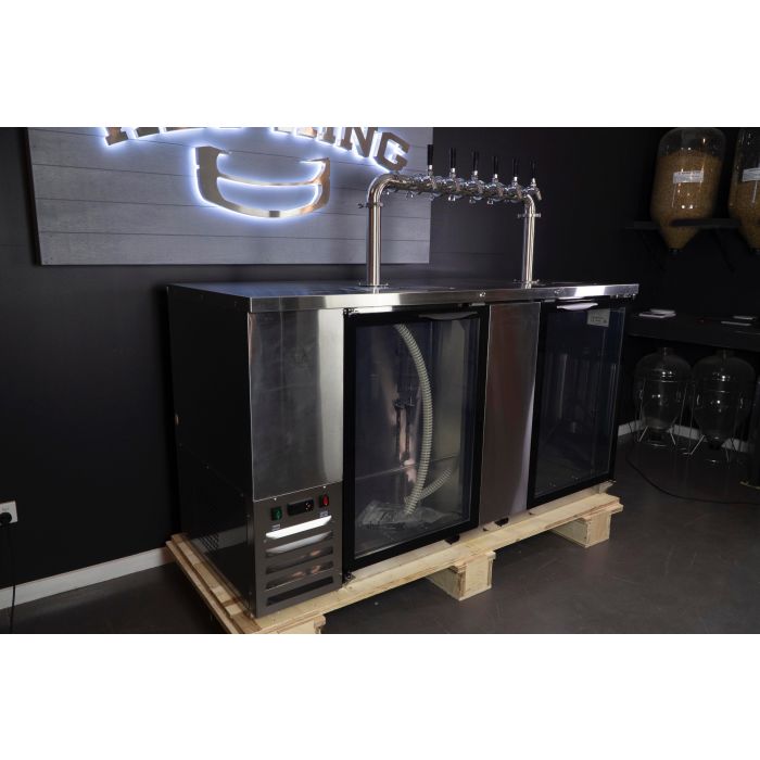 Kegerator - KegMaster Super Deluxe - Two Door Large