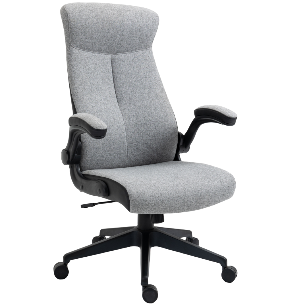 High Back Office Chair -Grey