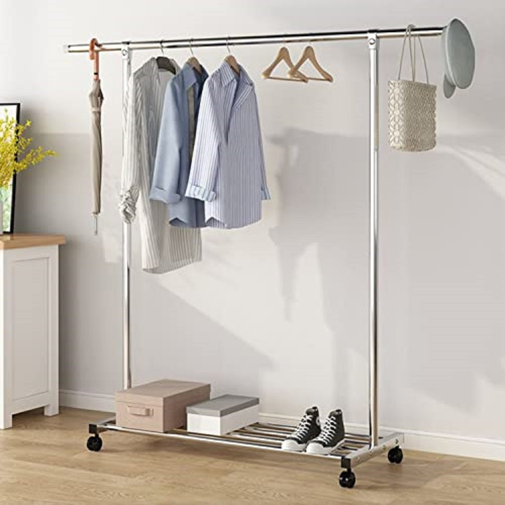 Ekkio Clothes Rack Stainless Steel One Rail