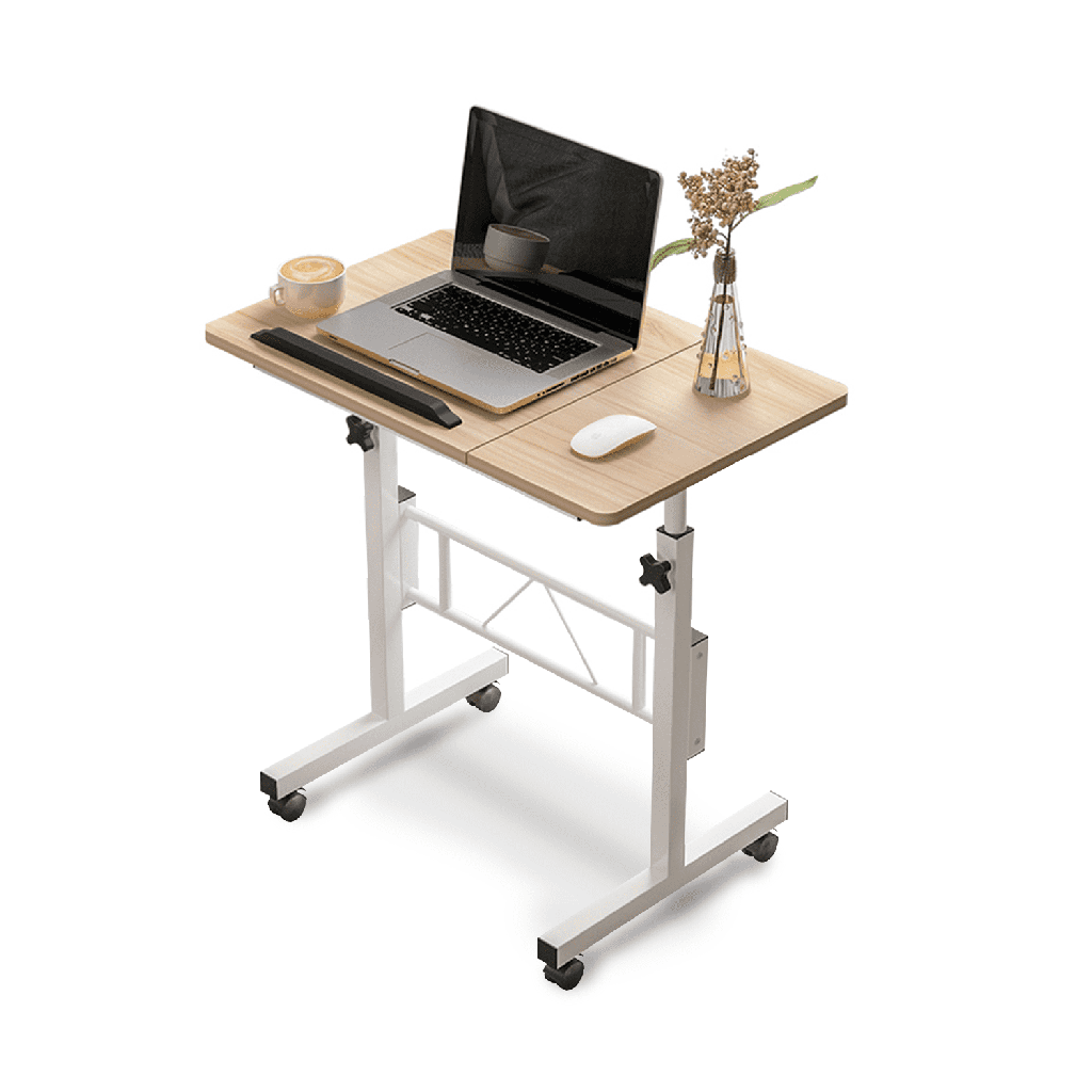 EKKIO Mobile Desk Half Tilt British Maple