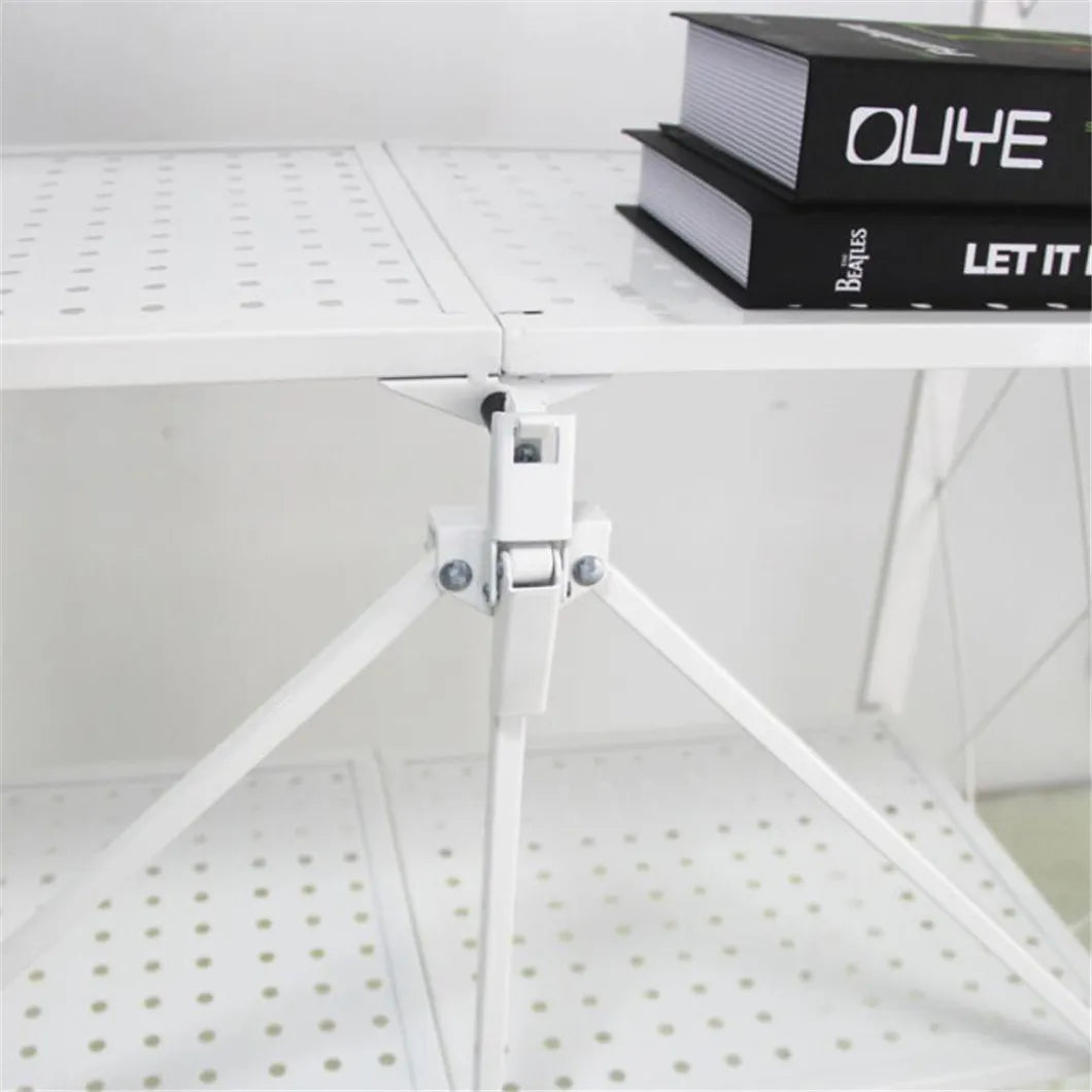 EKKIO Foldable Storage Shelf 3 Tier (White)