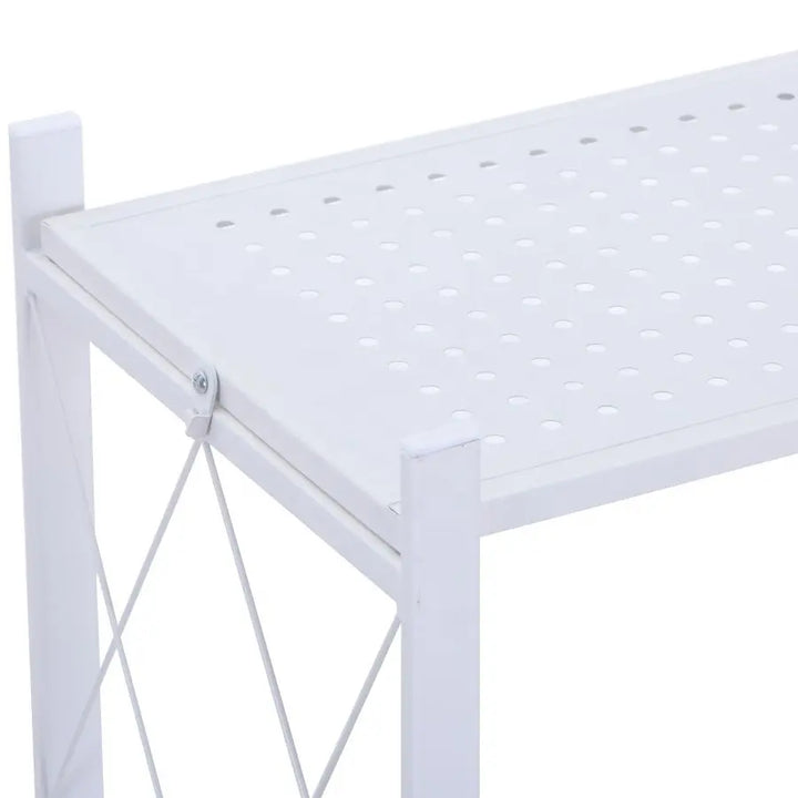 EKKIO Foldable Storage Shelf 3 Tier (White)