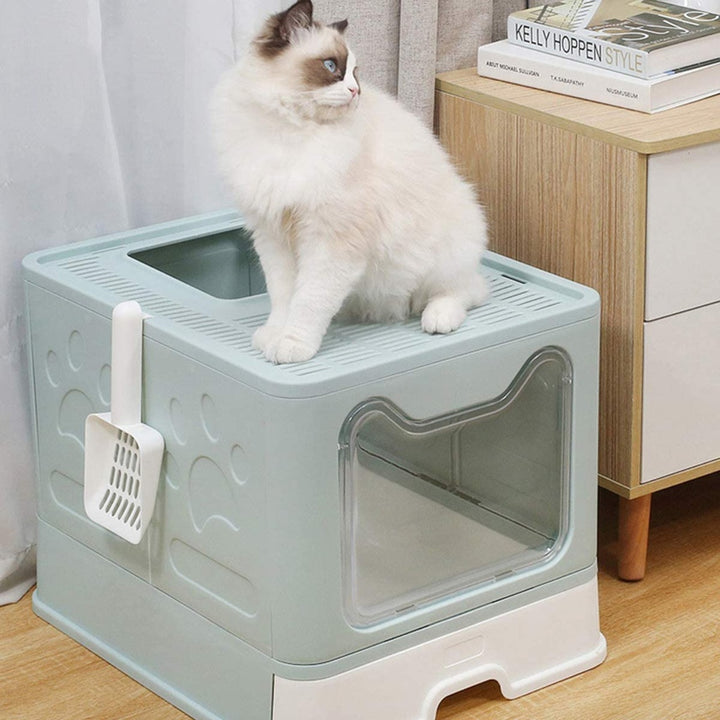 Floofi Foldable Litter Box Blue