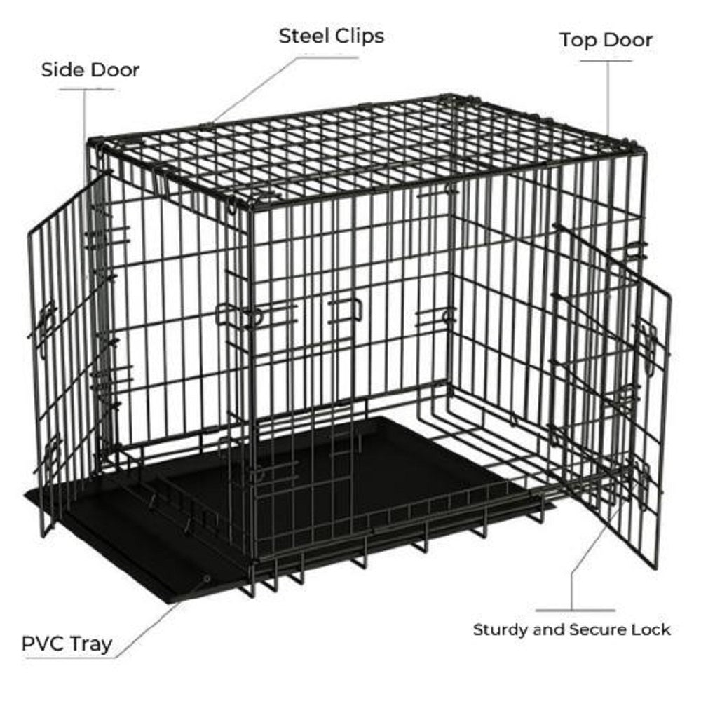 Floofi Dog Cage 30"