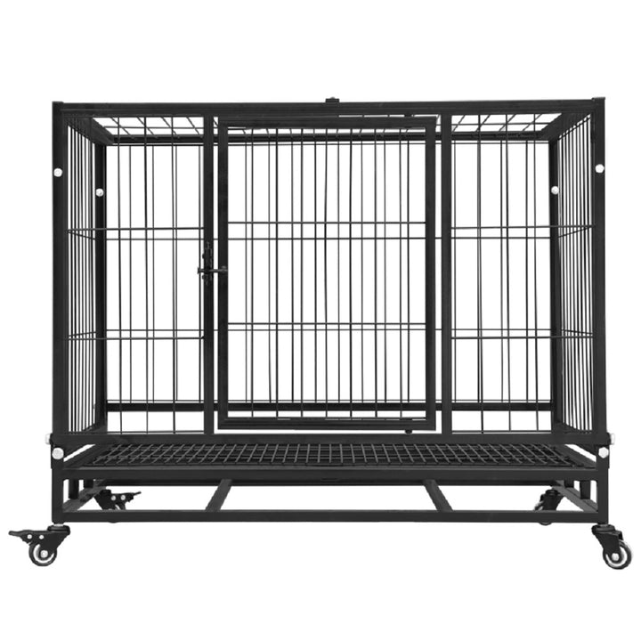 Floofi Dog Cage 32" (with wheels)