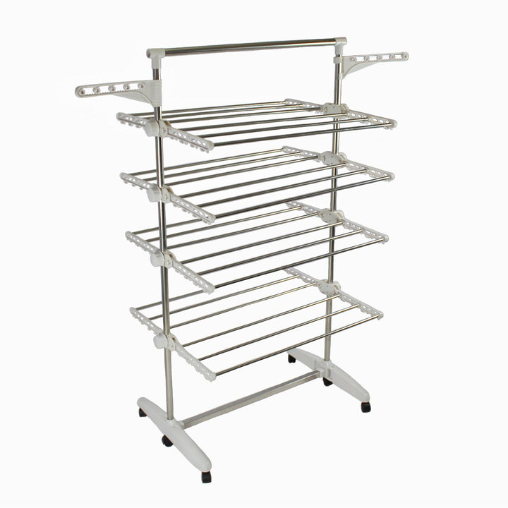 GOMINIMO Laundry Drying Rack 4 Tier (White)