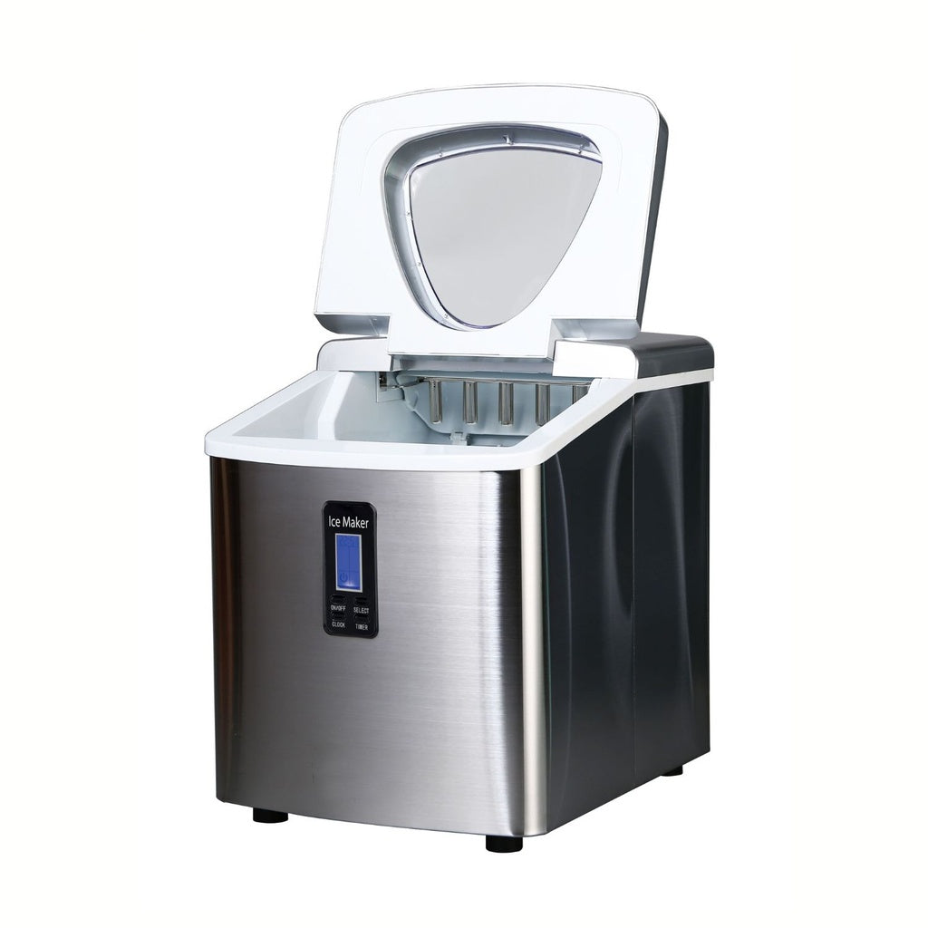 Miraklass Ice Maker Machine Stainless Steel 3.2L