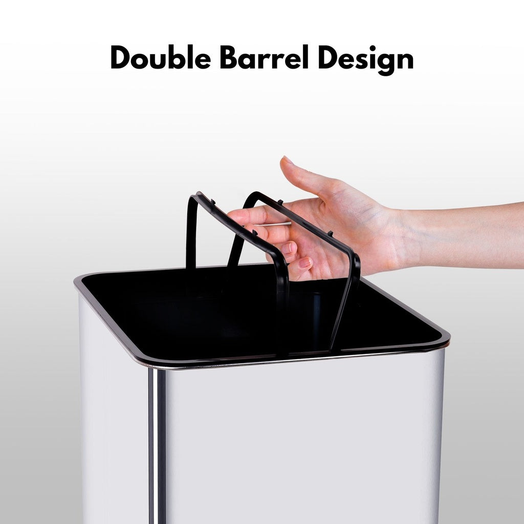 MIRAKLASS Sensor Bin 50L Wide Black Square