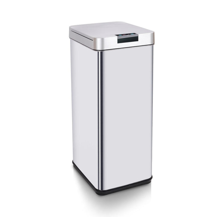 MIRAKLASS Sensor Bin 50L Narrow Silver Square