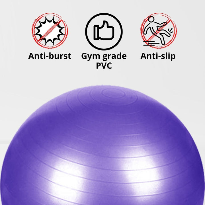 VERPEAK Yoga Ball 75cm (Purple)