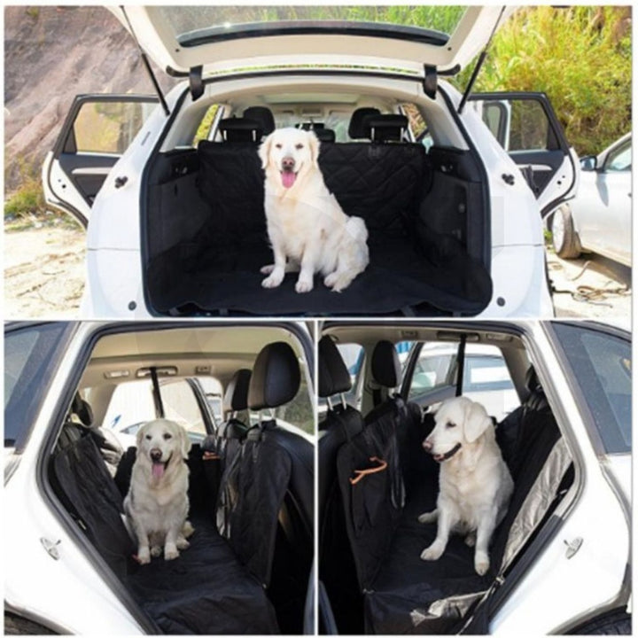 Floofi Pet Car Back Seat Cover Waterproof Safety -