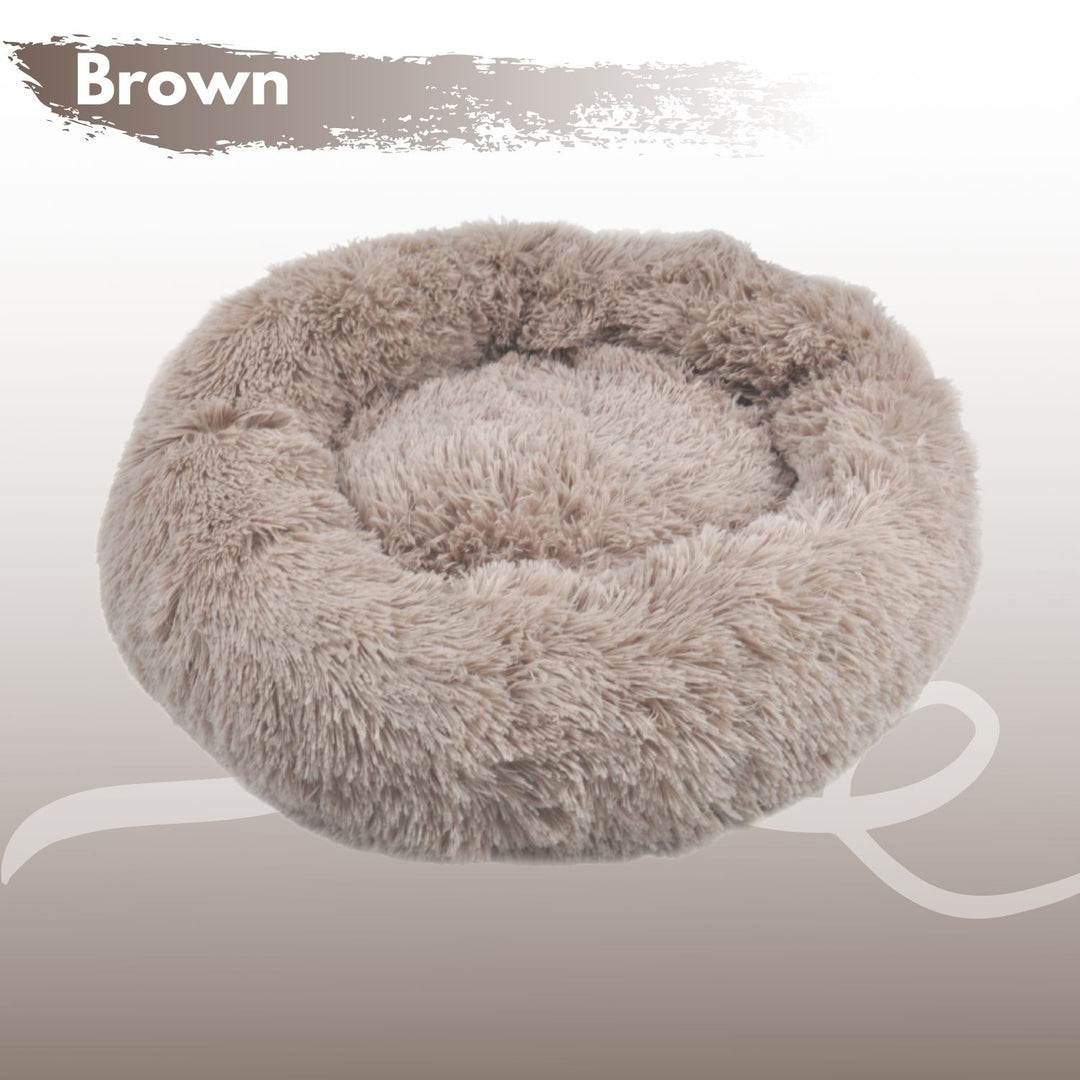 Floofi Pet Bed 80cm (Brown)