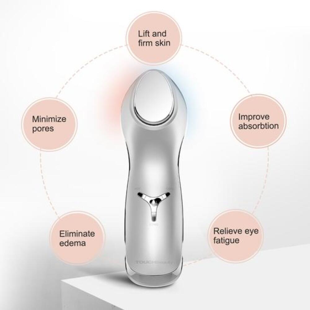 TOUCHBeauty Hot/Cool Sonic Vibration Facial & Eye Massager (Skin Rejuvenator) TB-1589