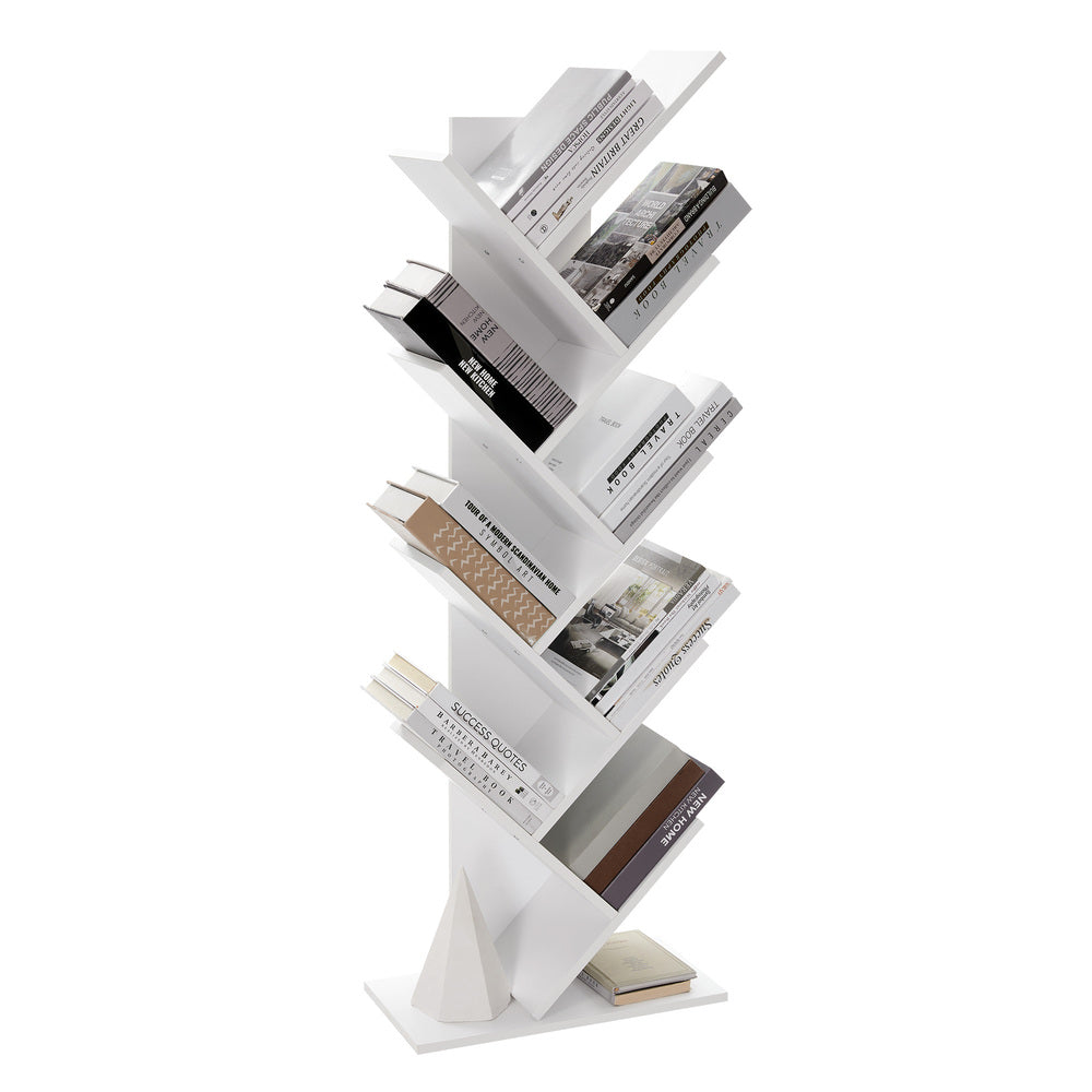 VASAGLE Tree Bookshelf 8 Tier White