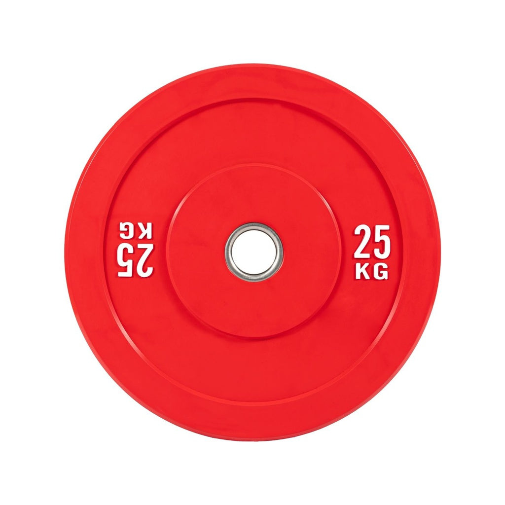 Verpeak Colour Bumper Plate 25KG Red