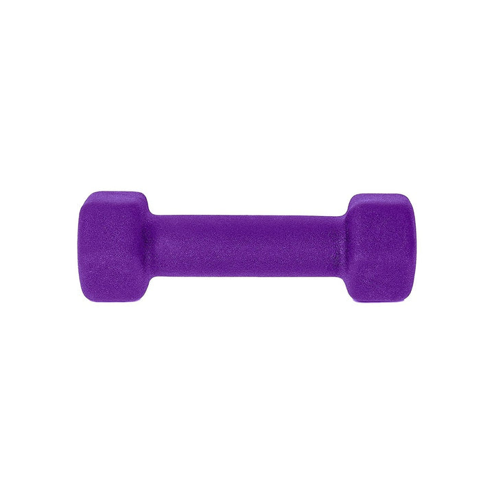 Verpeak Neoprene Dumbbell 3kg x 2 Purple