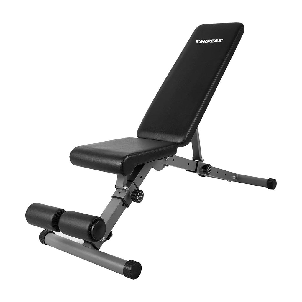 Verpeak Adjustable Weight Bench Flat Incline Decline