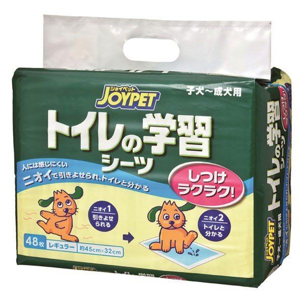 [6-PACK] Earth Japan JOYPET Toilet study sheet regular