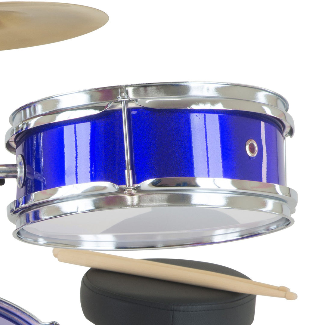 Karrera Children's 4pc Drum Kit - Blue