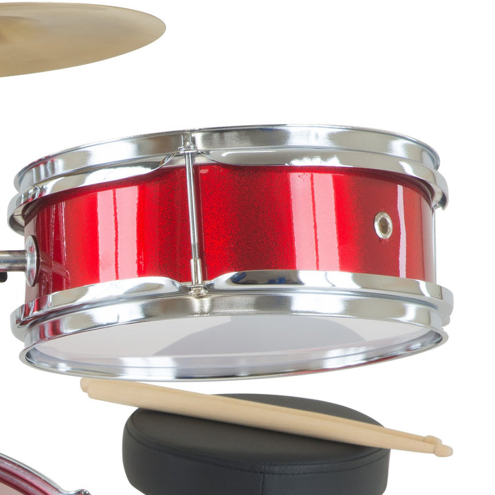 Karrera Children's 4pc Drum Kit - Red