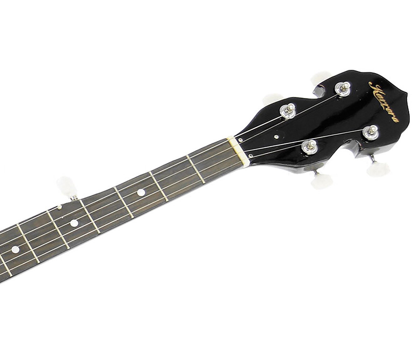 Karrera 5 String Resonator Banjo - Black