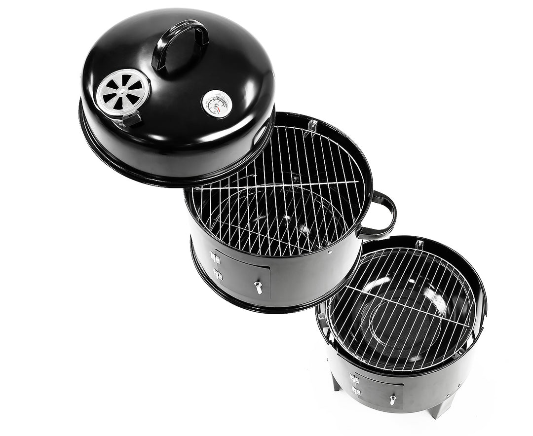 Wallaroo 3-in-1 Charcoal BBQ Smoker