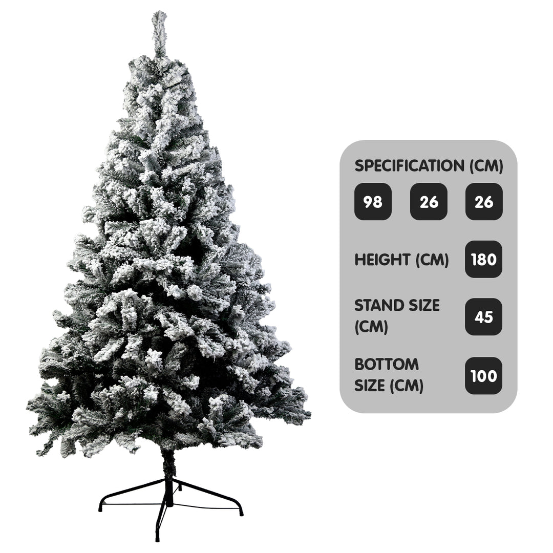 Christabelle Snow-Tipped Artificial Christmas Tree 1.8m - 850 Tips