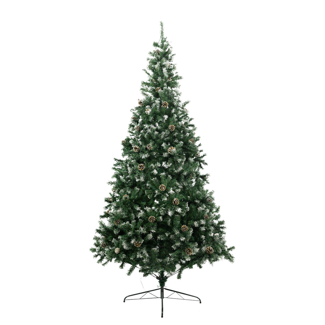 Christabelle 1.2m Pre Lit LED Christmas Tree Decor with Pine Cones Xmas Decorations