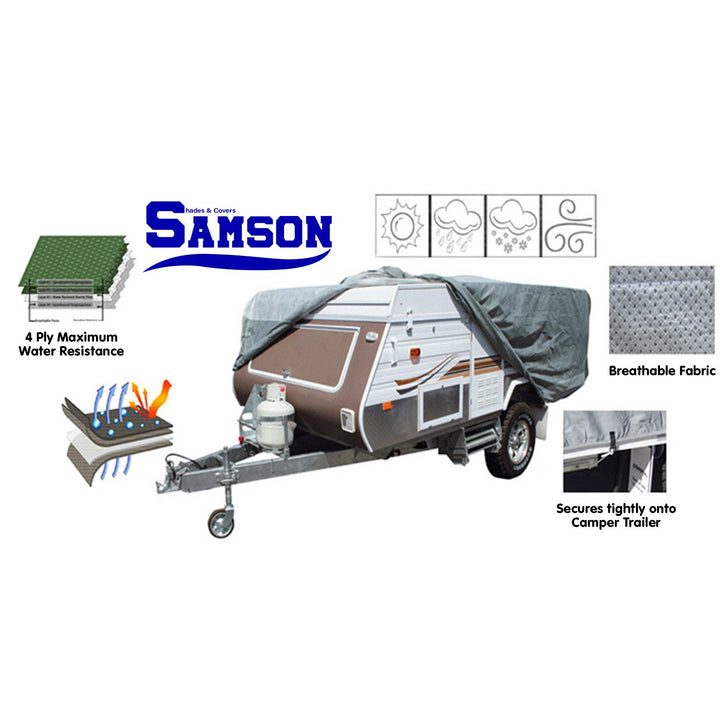 Samson Heavy Duty Trailer Camper Cover 14-16ft