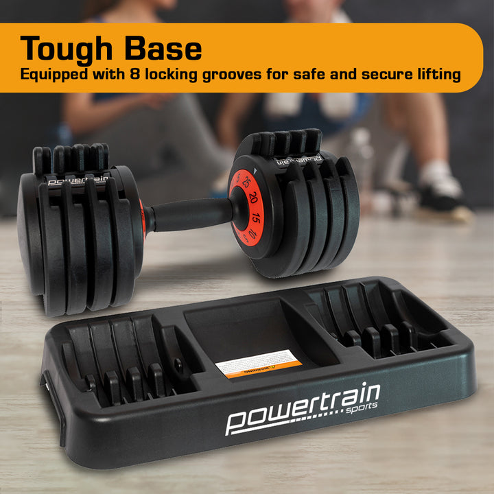 Powertrain GEN2 Pro Adjustable Dumbbell Weights- 25kg