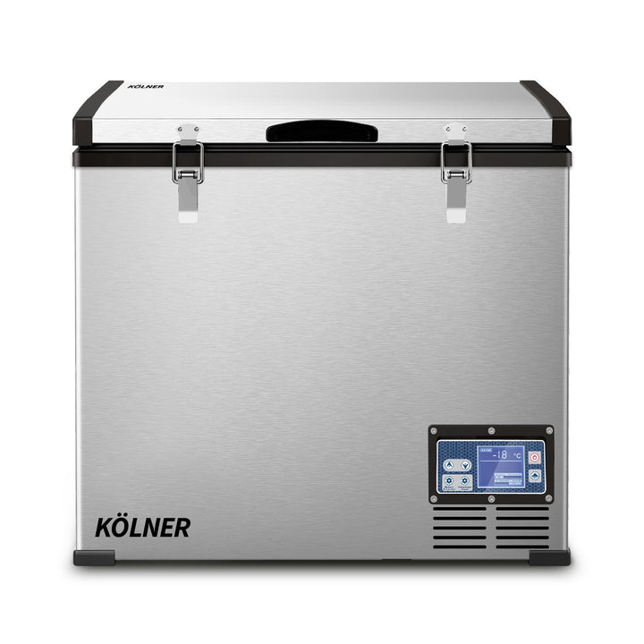 Kolner 75l Portable Fridge Chest Freezer With Lcd Panel - Rv Vehicle Camping Refrigerator