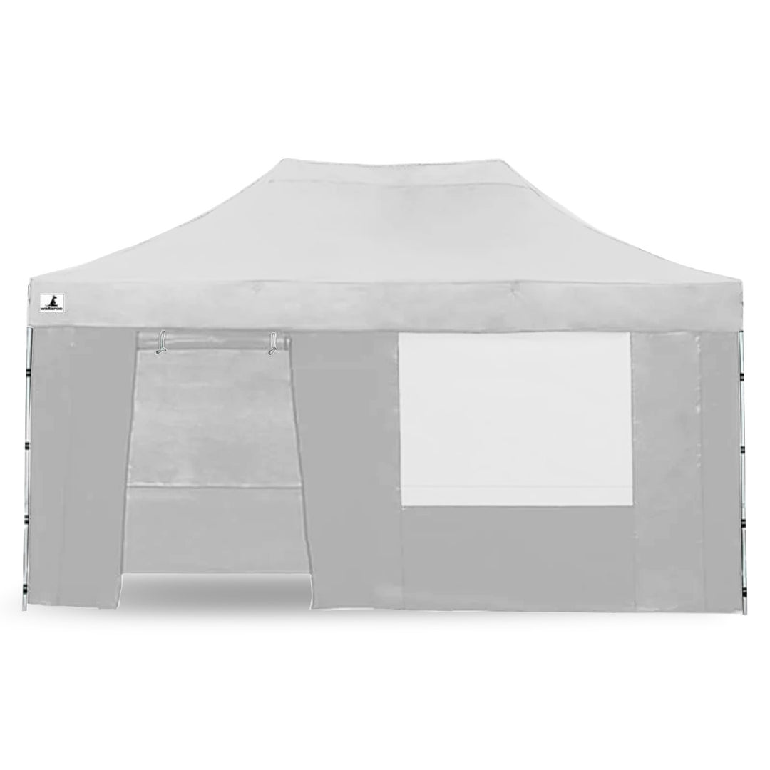 Wallaroo Gazebo Tent Marquee 3x4.5m PopUp Outdoor White