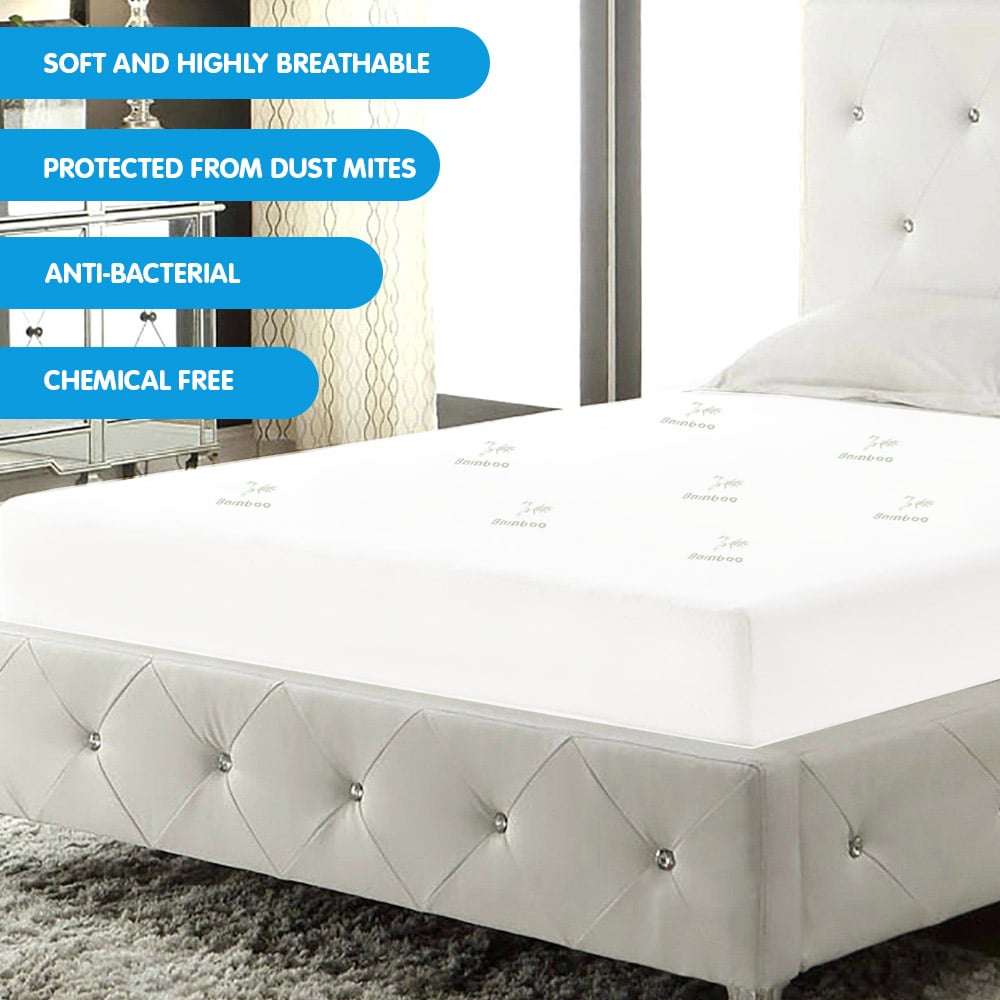 Laura Hill Bamboo Mattress Protector- King