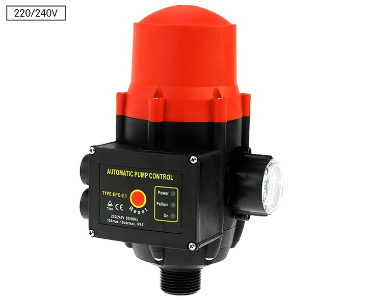 HydroActive Automatic Water Pump Controller Pressure Switch Electric Electronic Control