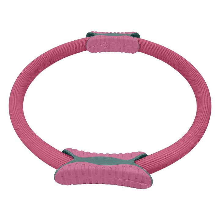 Powertrain Pilates Ring Band Yoga Home Workout Exercise Band Pink