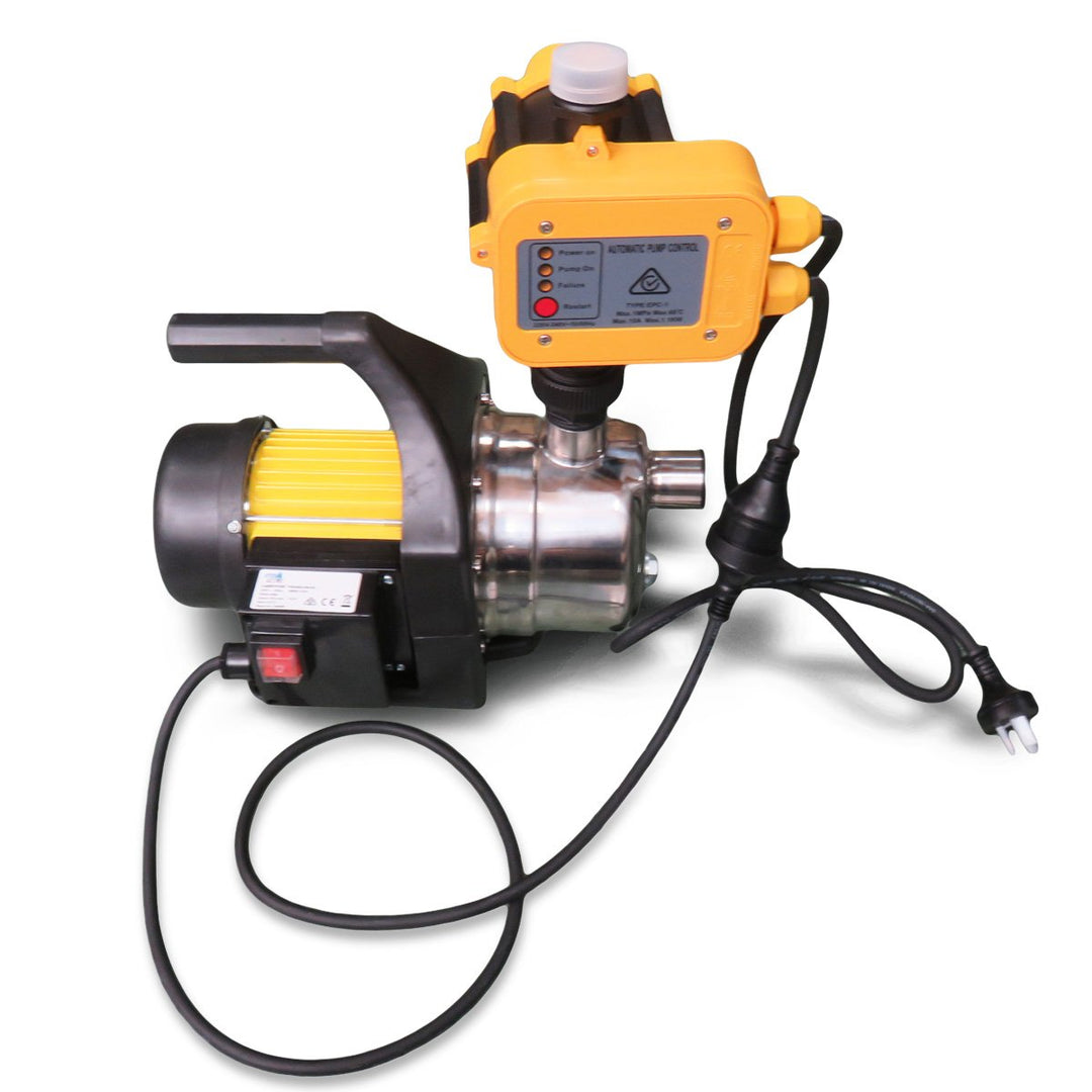 HydroActive 800w Stainless Auto Water Pump Pressure Electric Controller 70b -yellow