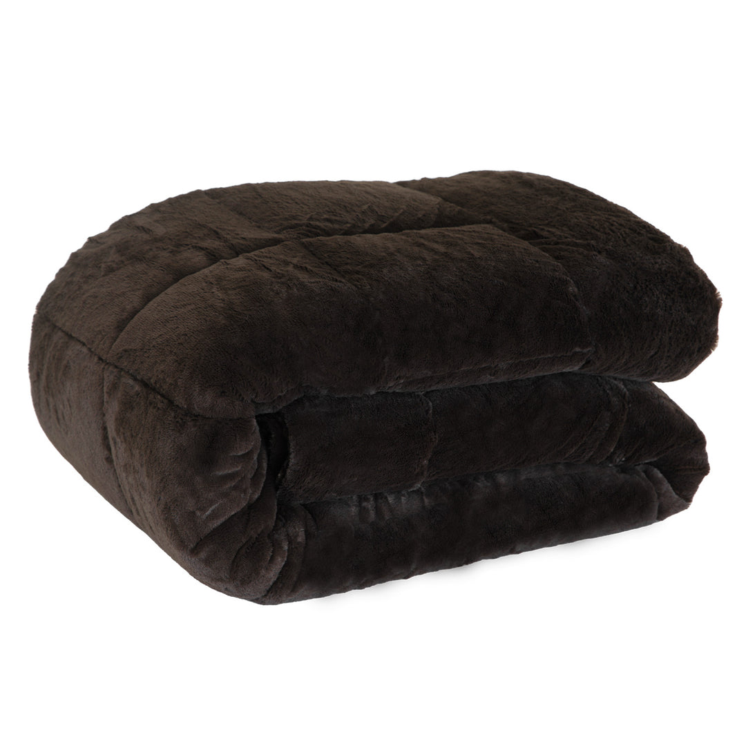 Laura Hill Faux Mink Comforter Quilt Doona Duvet 800GSM - Queen