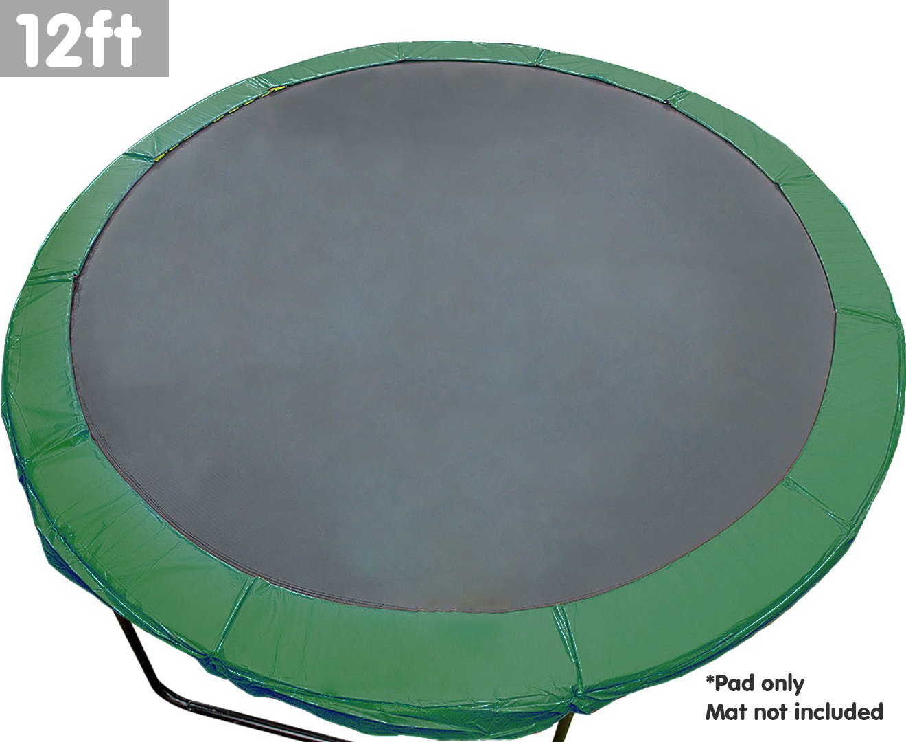 Kahuna 12ft Trampoline Replacement Spring Pad Round Cover - Green