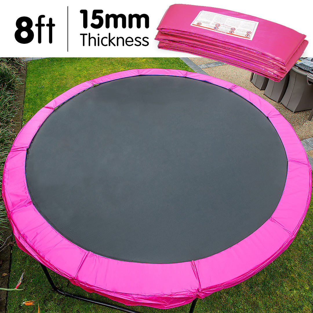 Kahuna 8ft Trampoline Replacement Pad Round - Pink