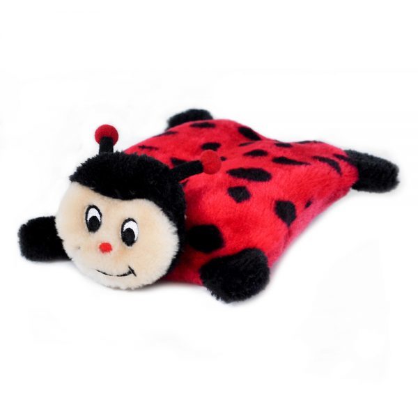 Zippy Paws Squeakie Pad Lady Bug