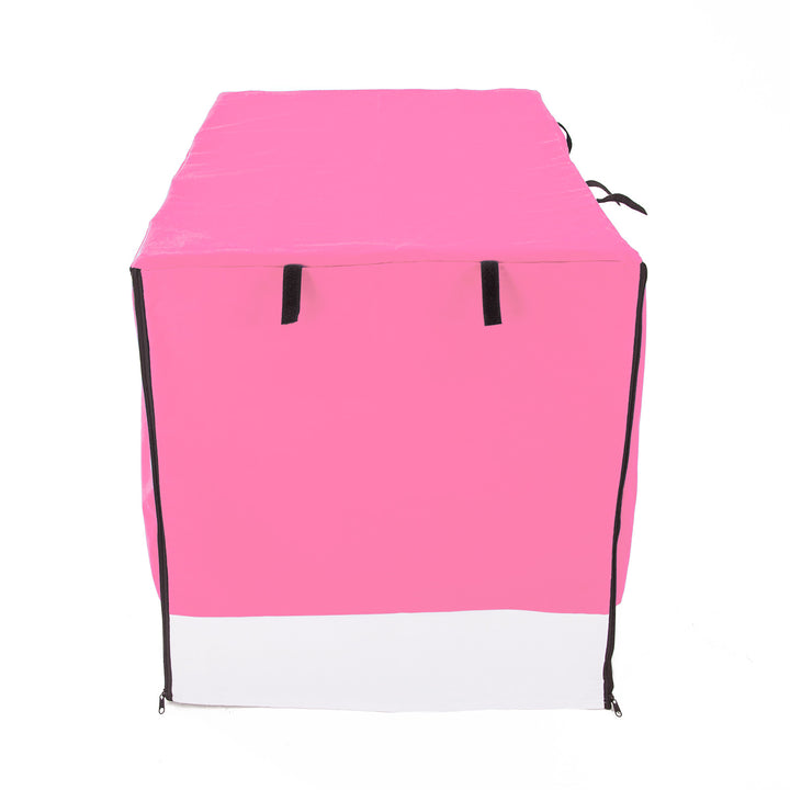 Cage Cover Enclosure for Wire Dog Cage Crate 30in PINK