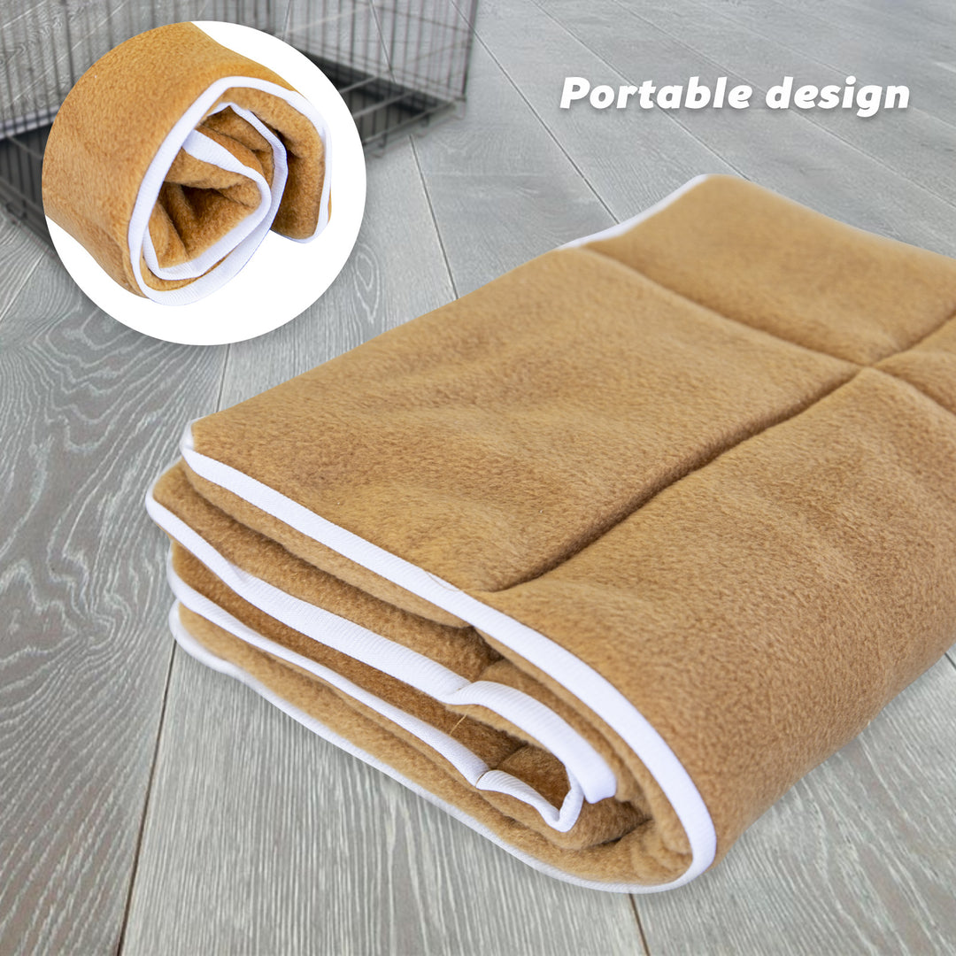 Pet Dog Cat Cushion Mat Pad 24in BEIGE