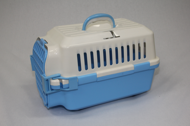 YES4PETS Small Dog Cat Crate Pet Carrier Rabbit Guinea Pig Cage With Tray-Blue