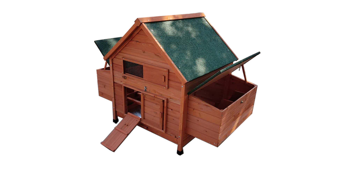 YES4PETS XL Chicken Coop Rabbit Hutch Cage Hen Chook House